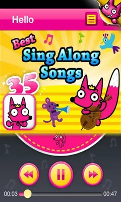 KidsSongs2 android App screenshot 3